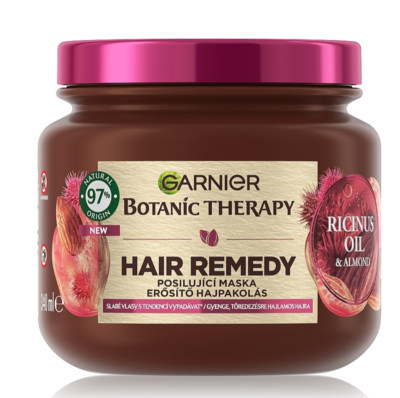 Garnier Botanic Therapy Mask Anti Hair Loss Weak Castor Oil Almond 11.5 fl.oz.
