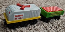 Fog Cars 2004 Thomas Wooden Railway Fog Horn Car and Blasting Cap Car WORKING