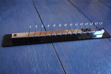 Swank Automatic Tie Rack with Acrylite Back Holds 14 Ties Made in USA