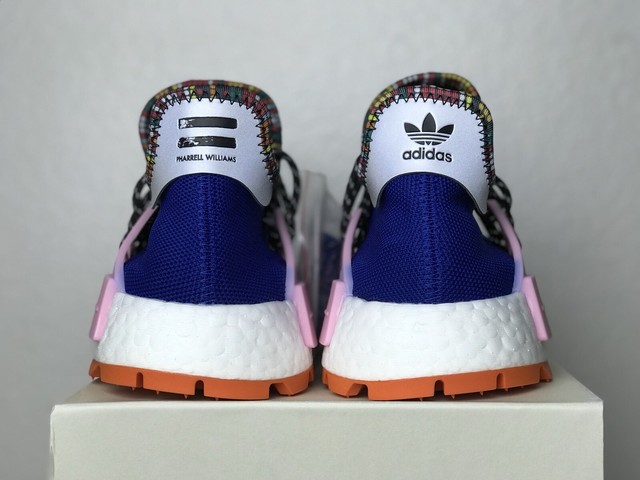 human race blue orange
