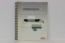 NEC PINWRITER P9XL TECHNICAL REFERENCE GUIDE MANUAL 819-150546-000