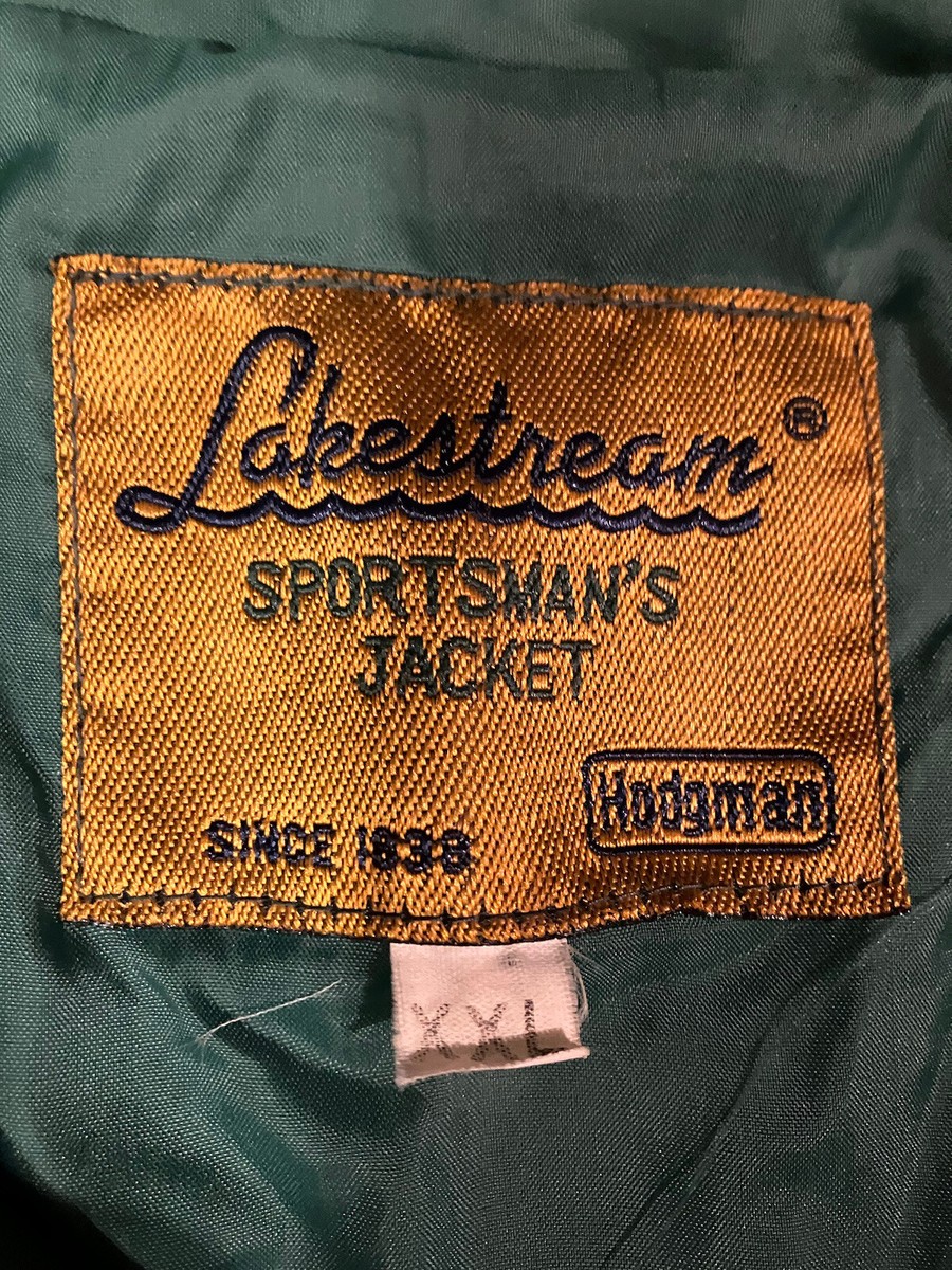 Hodgman Lakestream Sportsman Fishing Jacket Green With Hood