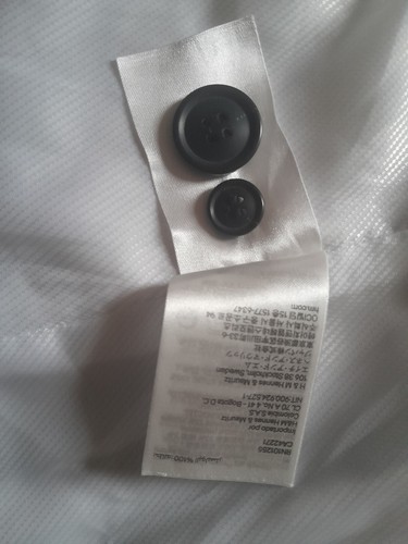 H&M Women's Single Breast Blazer Cream Sz 6 (Fits As UK 8-10) Black Buttons NEW - Picture 13 of 15