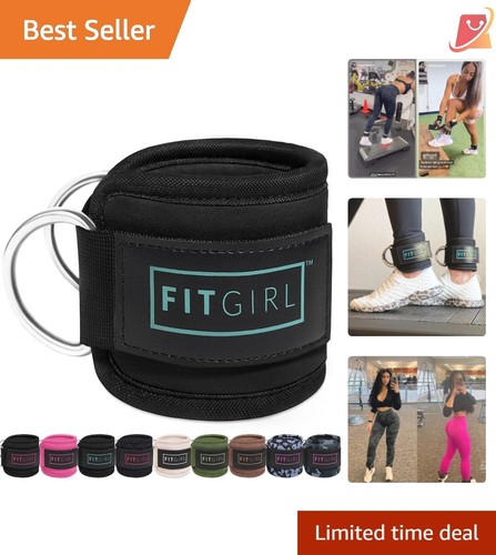 Ankle Strap Neoprene Adjustable for Cable Machines Home Gym Leg Workouts