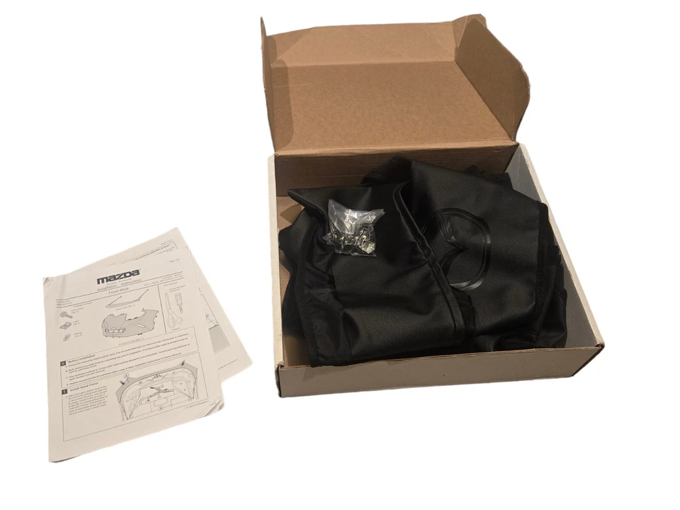 Sujetador máscara vinilo delantero OEM NUEVO genuino Mazda 2016-2022 MX-5 Miata 0000-8G-D12A Foto 4 de 4