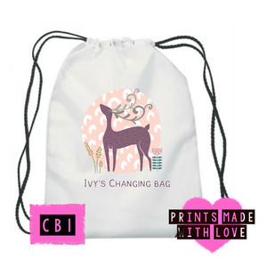 personalised baby changing bag