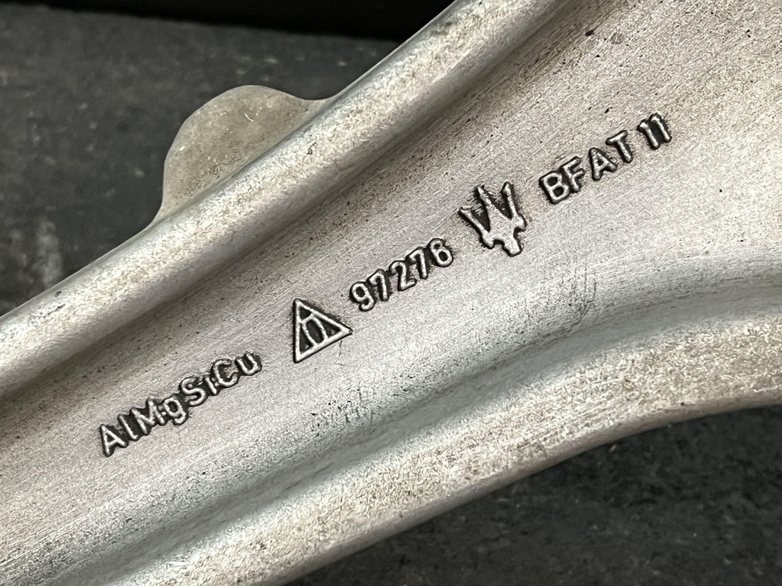 14-17 MASERATI GHIBLI FRONT DRIVER LEFT LOWER CONTROL ARM