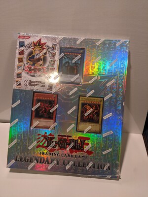 [SEALED NEW] Yu-Gi-Oh! LC-01 Legendary Collection Binder EGYPTIAN GOD COVER  CARD | eBay