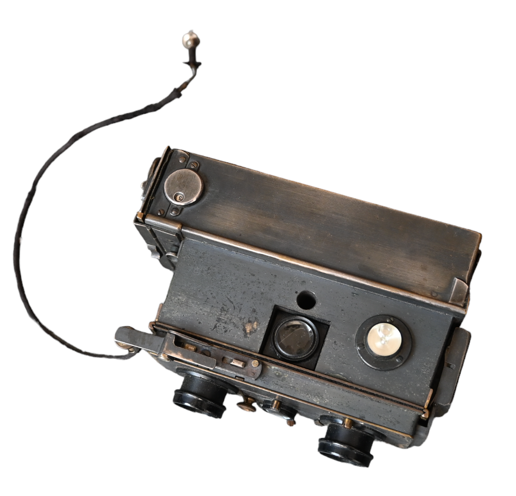 Cámara Estereoscópica Vérascope Antigua. Jules Richard. Francia, Circa 1910