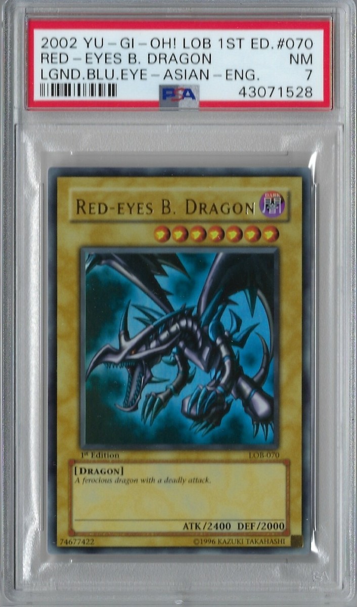 Red-Eyes B. Dragon LOB-070 The Legend of Blue Eyes White