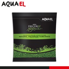Aquael 1 KG Aqua Decoris Quarzkies Verde 2 - 3 MM Substrato Per Acquario
