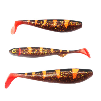 Fox Rage UV Shad ACK Spezial Motoroil Perch Gummifisch