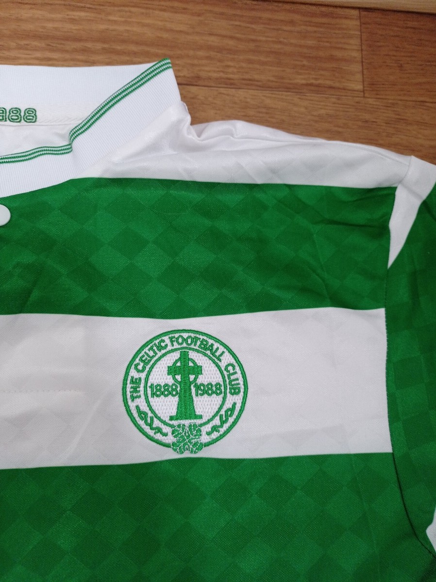 RETRO REPLICA MENS FC CELTIC 1987/1988 HOME SOCCER FOOTBALL SHIRT