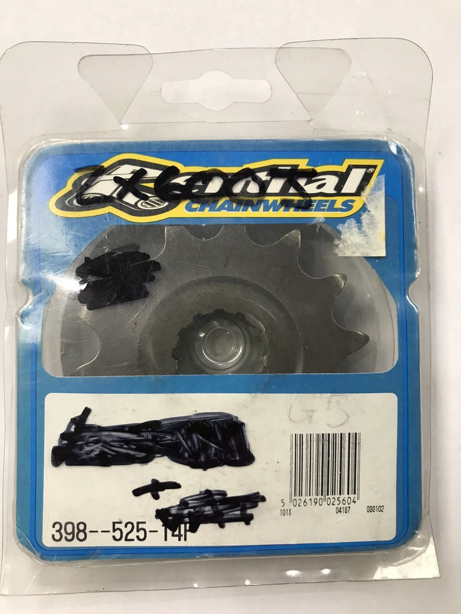 New Renthal Front Sprocket 398-525-14P Kawasaki ZX600 1998-2004