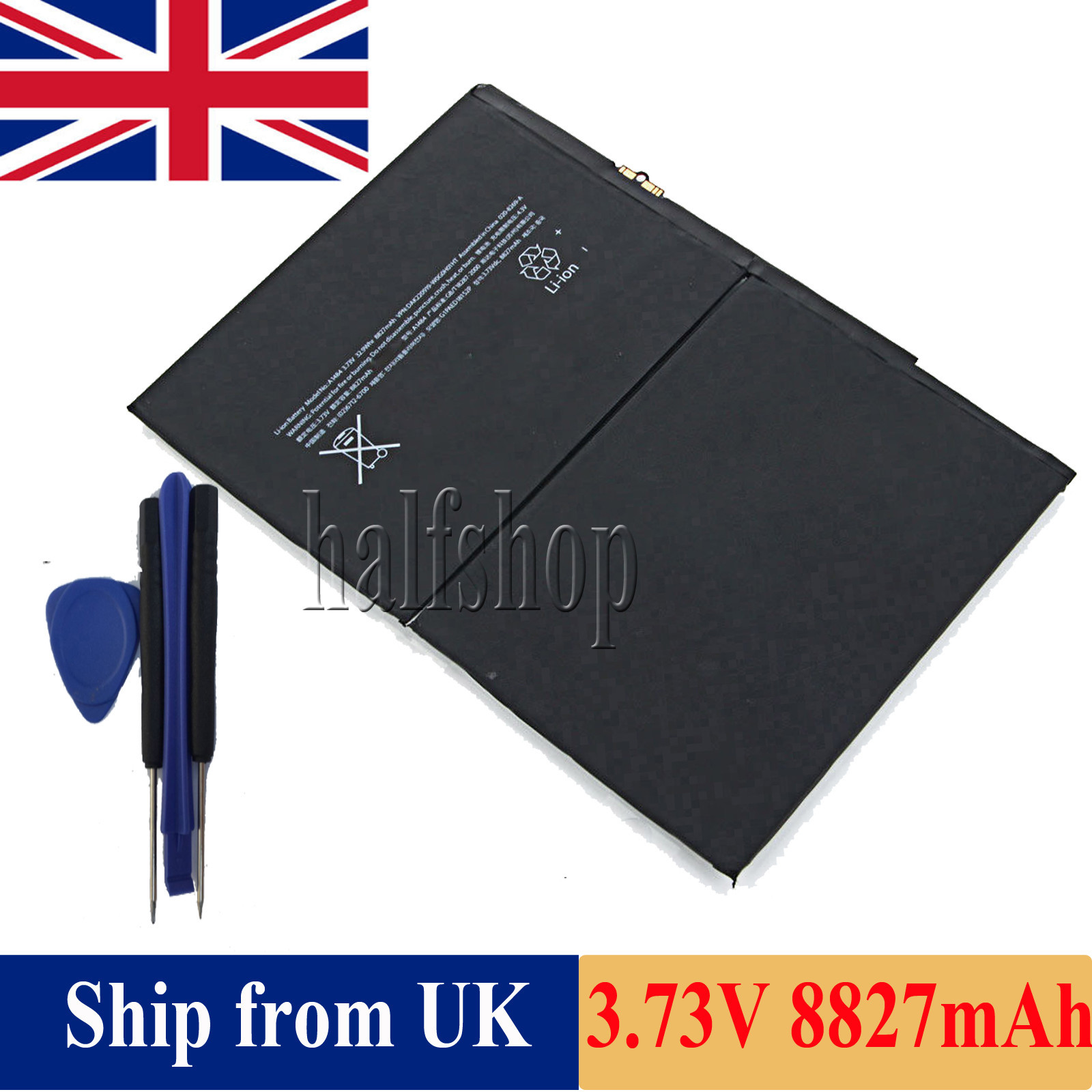 Battery For iPad Air 1 / iPad 5 (2017) A1474 A1475 A1476 A1484