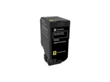 Lexmark - 74C0HYG - Lexmark Original Toner Cartridge - Yellow - Laser - High Yie