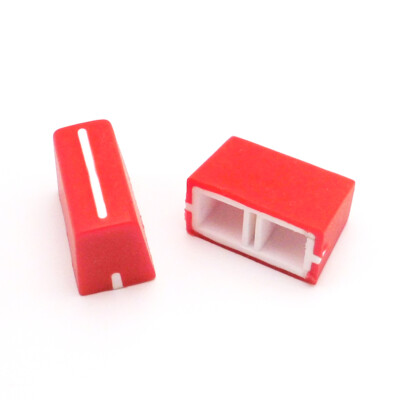 10pcs For DDJ-SX SZ Rane 61 62 64 68 Denon Numark-Red  Fader Knob Cap
