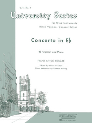 Concerto in E Flat Bb Clarinet Solo with Piano - Grade 5
