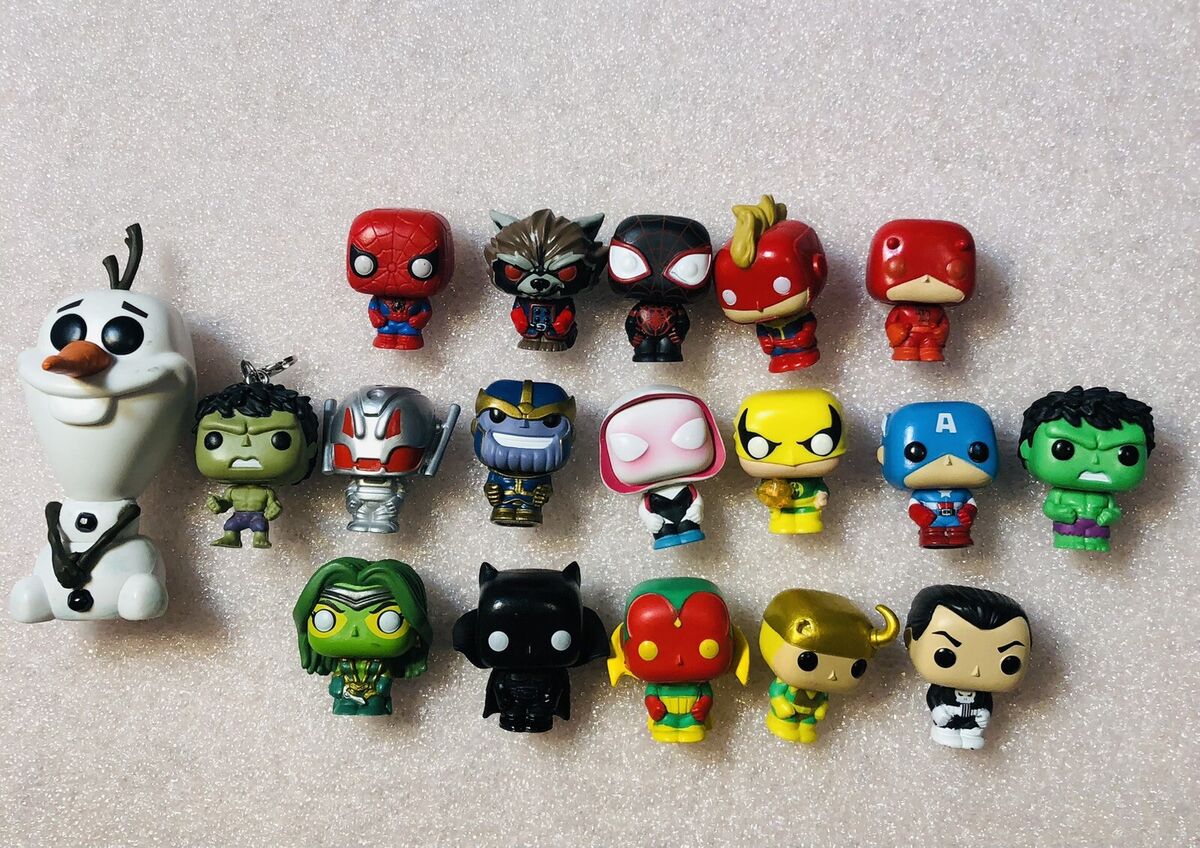 Funko Pocket Pop Marvel Advent Calendar 17 Figures Loose Funko Pocket Pop Marvel Advent Calendar 17 Figures Loose