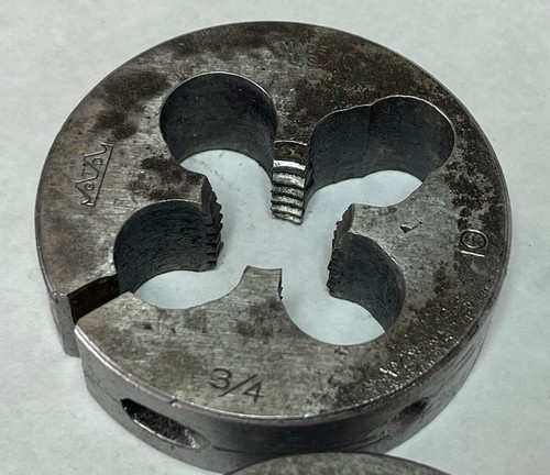 Assorted Lot Of GTD/WLB Threader Die Hex Adapter & 6-Dies 2.5”RD See Sizes(24S5) - Picture 6 of 7
