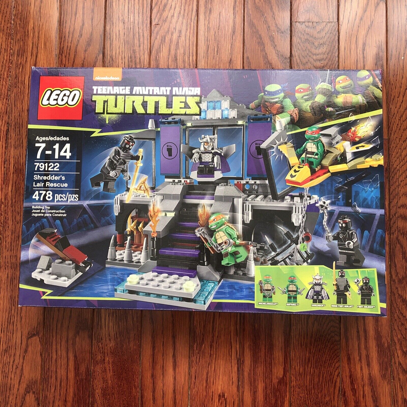 LEGO Teenage Mutant Ninja Turtles Theme - 79122 Shredders Lair Rescue