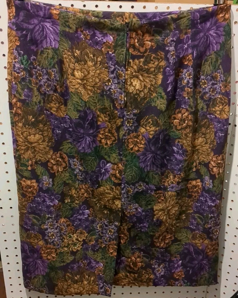 Briggs New York Floral Skirt Soft Long Size 18 Grandmacore - Image 2 of 4
