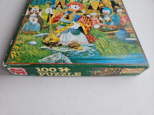 Vintage Donald Duck as Fakir Jigsaw Puzzle 80s 100 Pcs Jumbo Walt Disney Classic - Picture 8 of 12
