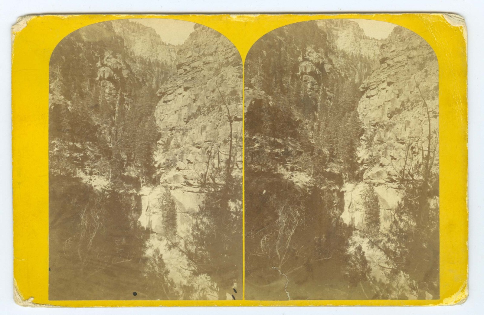 B2621~ Western American Asylum Stereoview – 1883 – Powell Expedition?