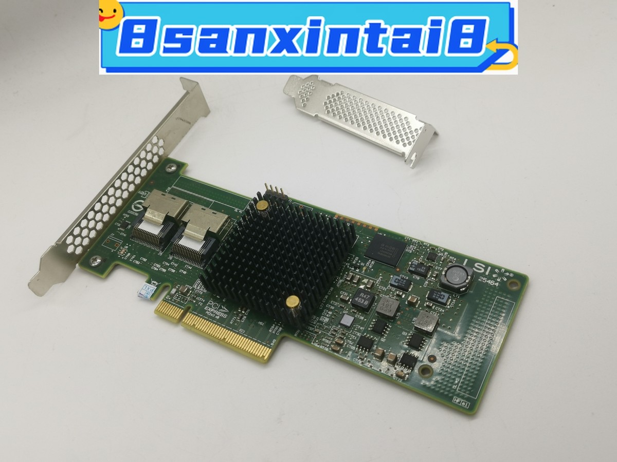 LSI 9207-8i 6Gbs SAS HBA P20 Modalà Per ZFS FreeNAS UnRAID 2 * 8087 Cavo SATA - Foto 9