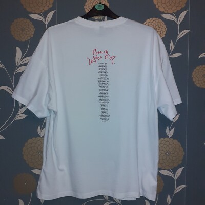 ROSALIA MOTOMAMI World Tour 2022 Tour H&M Large T-Shirt 25inch P2P