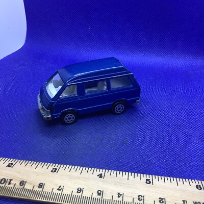 Majorette Toyota Lite Ace No.216 Blue 1/52 EAGLE Hatch Open France Vintage