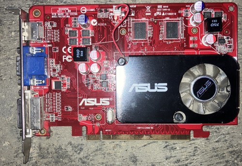 ASUS AMD RADEON HD 4650 1 GB DDR2 PCI-E DVI-VGA-HDMI TESTED EAH4650-DI-512MD2/A
