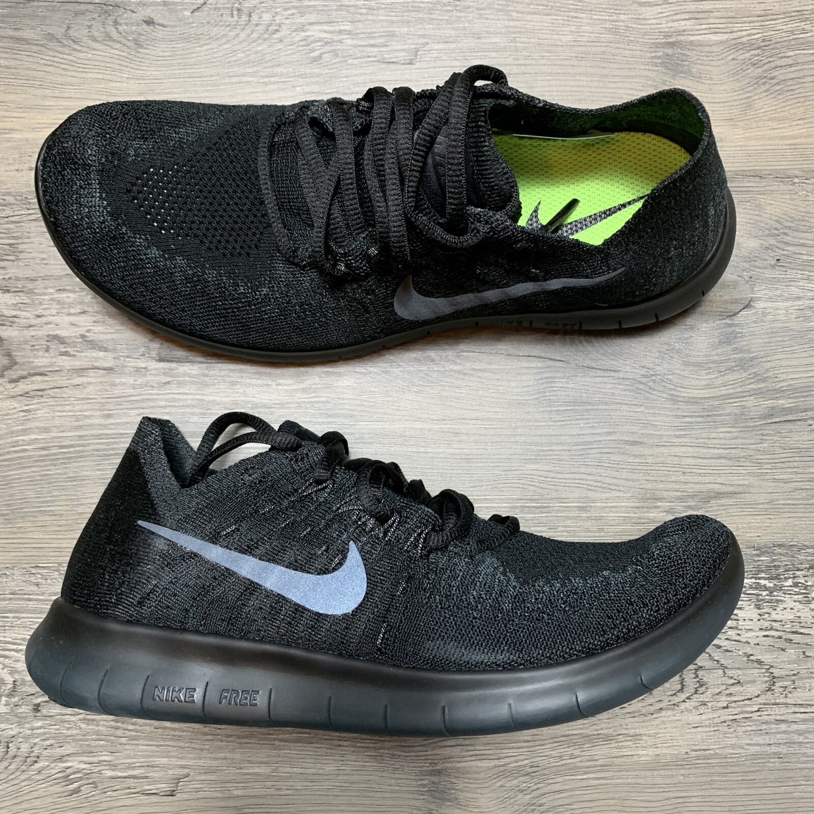 nike free rn flyknit 2017 black anthracite