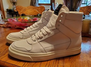italian leather high top sneakers