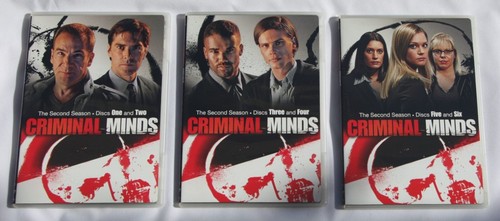 Criminal Minds Seasons 1-3 (2005-2008) (DVDs Region 1, Widescreen) - Used - Picture 5 of 8