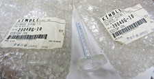 2)  NEW KIMBLE 10ML GRADUATED MIXING TC CYLINDER 20040G-10 LOT OF 2