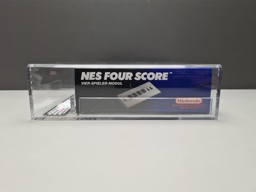NES FOUR SCORE NUEVO Y SIN USAR VGA 85 NM+ NINTENDO CIB EMBALAJE ORIGINAL VERSIÓN ALEMANA - SIN WATA - Imagen 11 de 16
