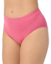 Le Mystere Seamless Comfort Briefs Women's L Blossom Elastic Waist Pull On