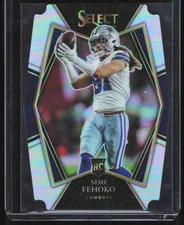 2021 Panini Select Silver Die Cut Simi Fehoko Rookie Dallas Cowboys #183