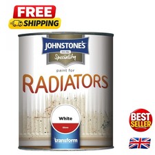 Brilliant White Gloss Paint for Radiators - Quick Dry, Odour Blocking 250ml