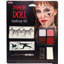 Demon Doll Face Makeup Kit - Fun World