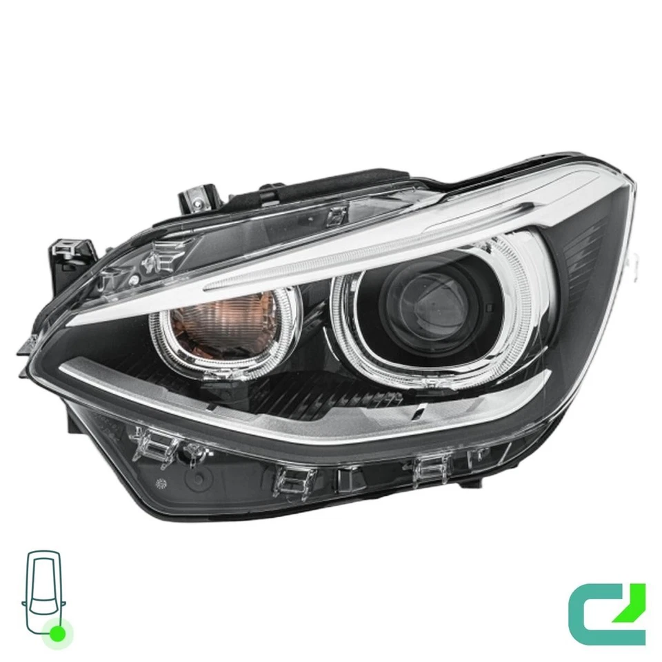 Hauptscheinwerfer links 12 V D1S (Gasentladungslampe) LED HELLA für u.a. BMW 1er