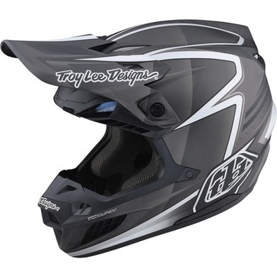 Troy Lee Designs 2022 SE5 Carbon Helmet With MIPS - Lines - Black, X-Small