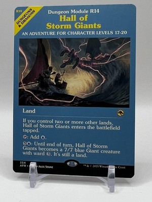 Hall of Storm Giants (Dungeon Module) - AFR - #354 R