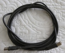 Printer Cable Black Male Ends