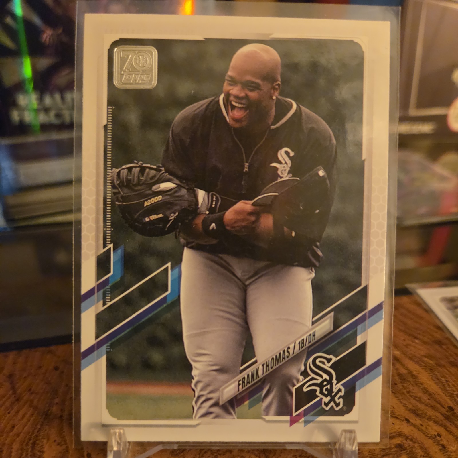 Topps 2021 Series Two Legend Variation Frank Thomas White Sox #520 HOF 441