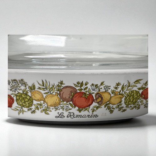 Corning Ware Le Romarin Casserole Dish 10-10-2 WithLid In Great Condition A-10-B - Picture 2 of 18
