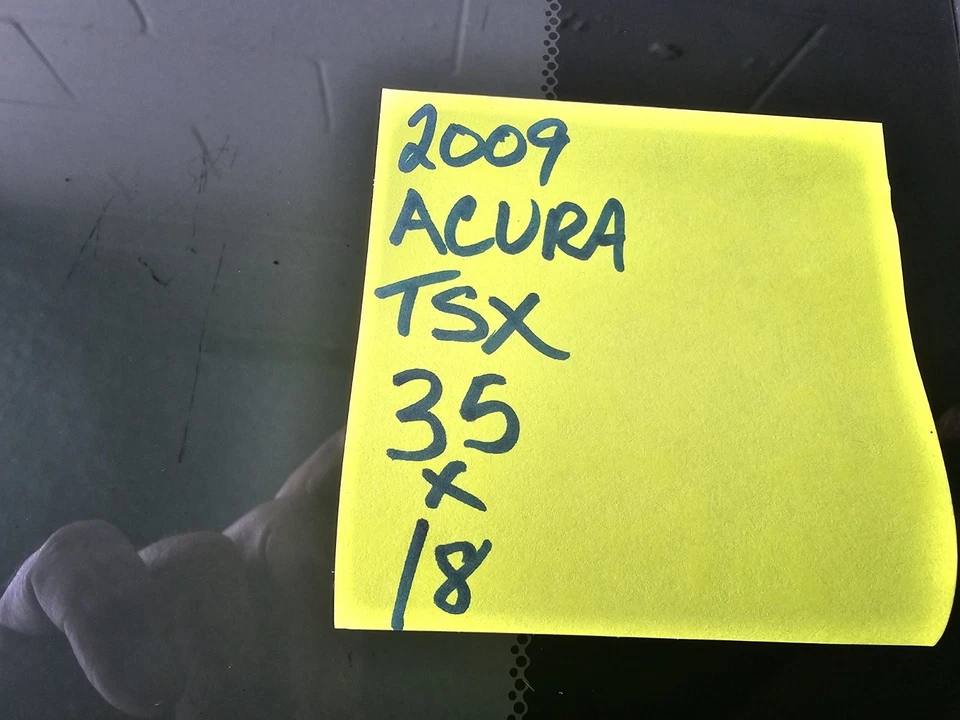 Acura TSX techo corredizo de vidrio techo corredizo de fábrica OEM 2009 2010 2011 2012 2013 2014 Foto 2 de 4