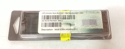 Samsung 16GB DDR4 2400MHz PC4-19200 ECC SODIMM Server RAM