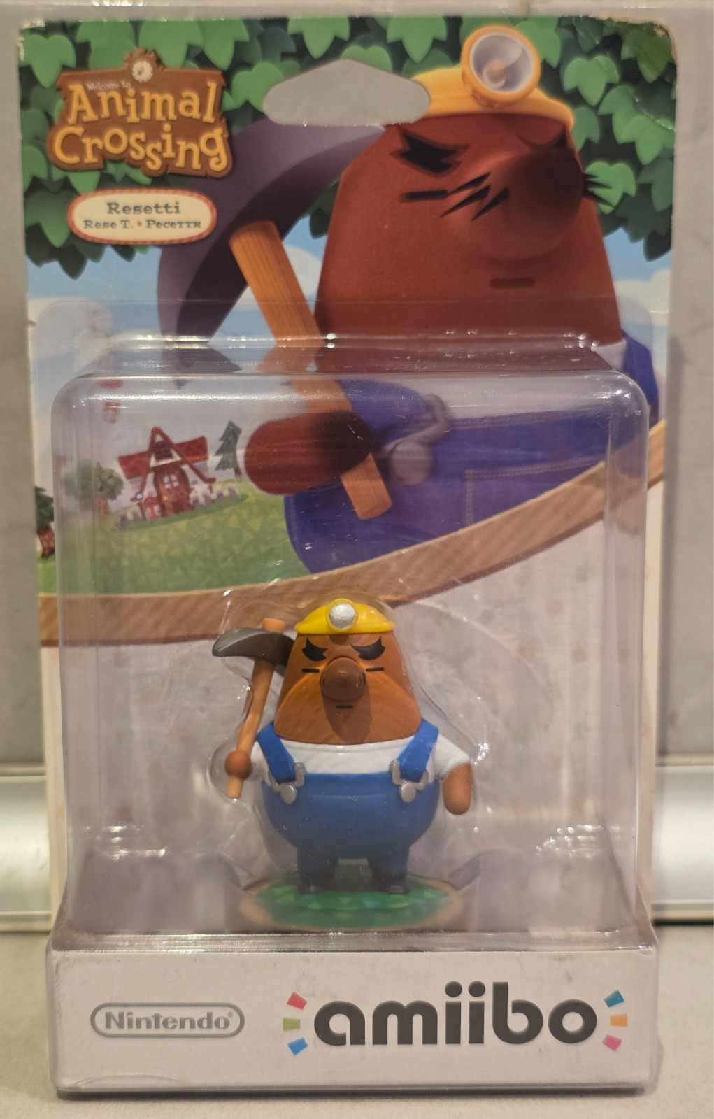 Amiibo Resetti Animal Crossing figurine neuve sous blister pour compléter votre collection